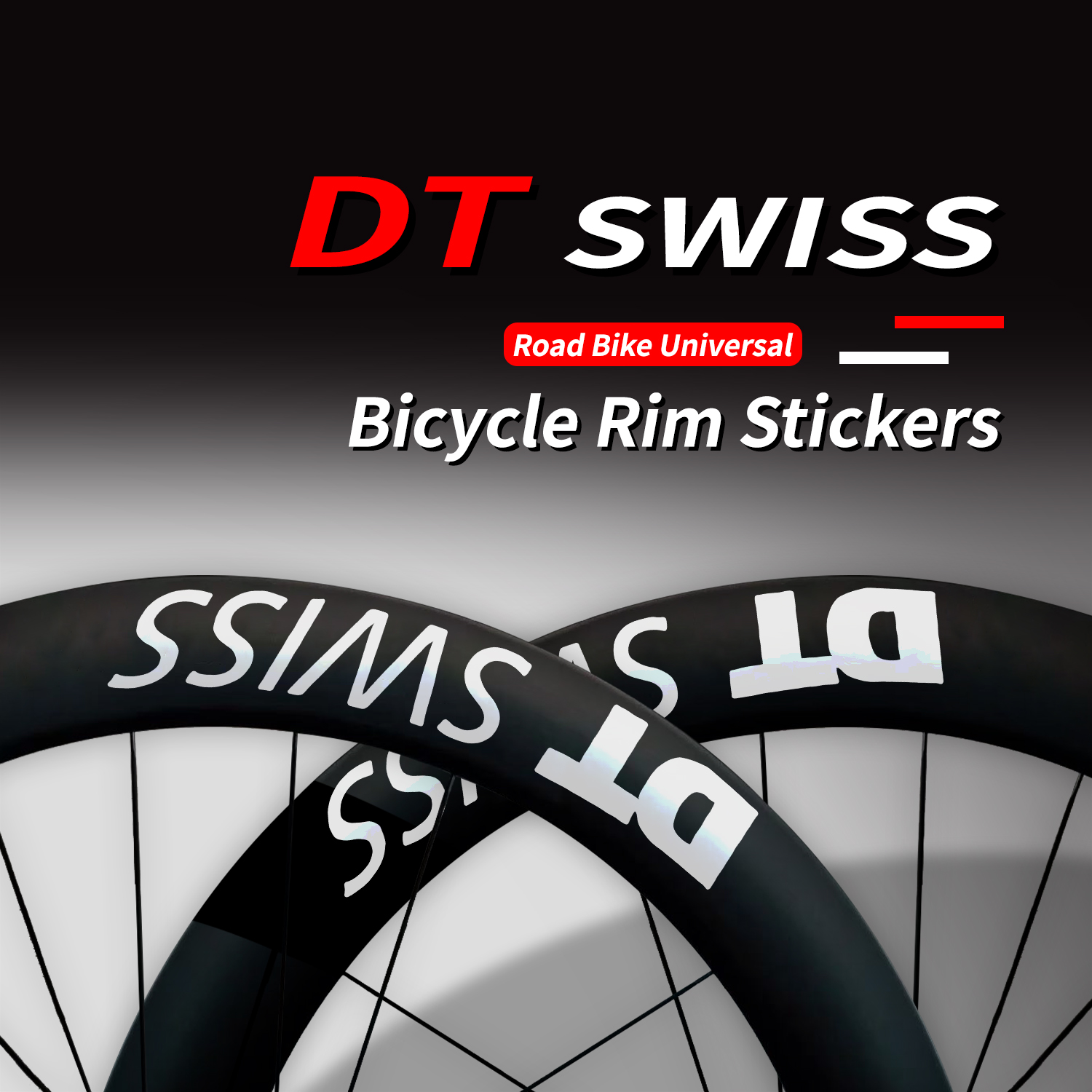 Mountain Biking Gifts - road bike wheel hub sticker, camouflage