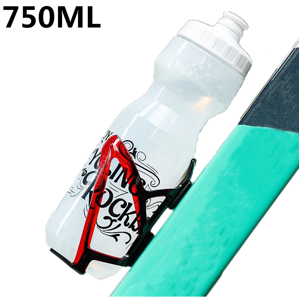 Mountain Biking Water Bottle - ROCKBROS 750ml Bicycle Water Bottle with