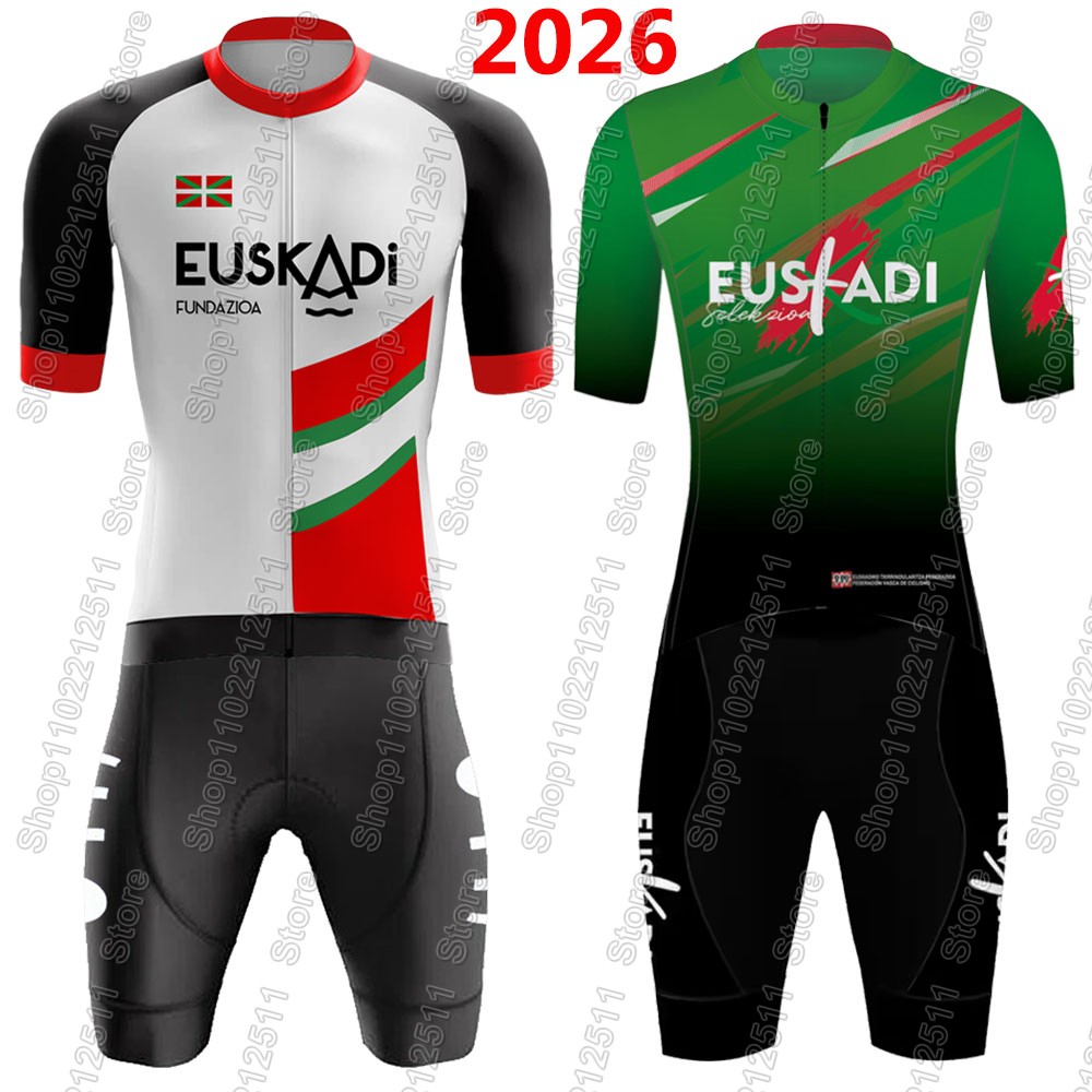 Mountain Biking Shirts - Euskadi Team Cycling Jersey 2026 Set