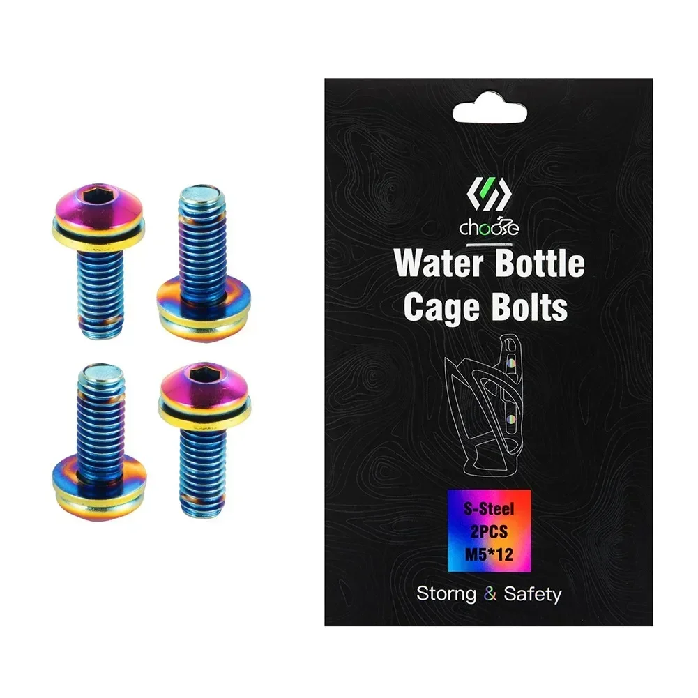 4pcs M5x12 Bicycle Bottle Cage - Mountain Biking Water Bottle recension och pris