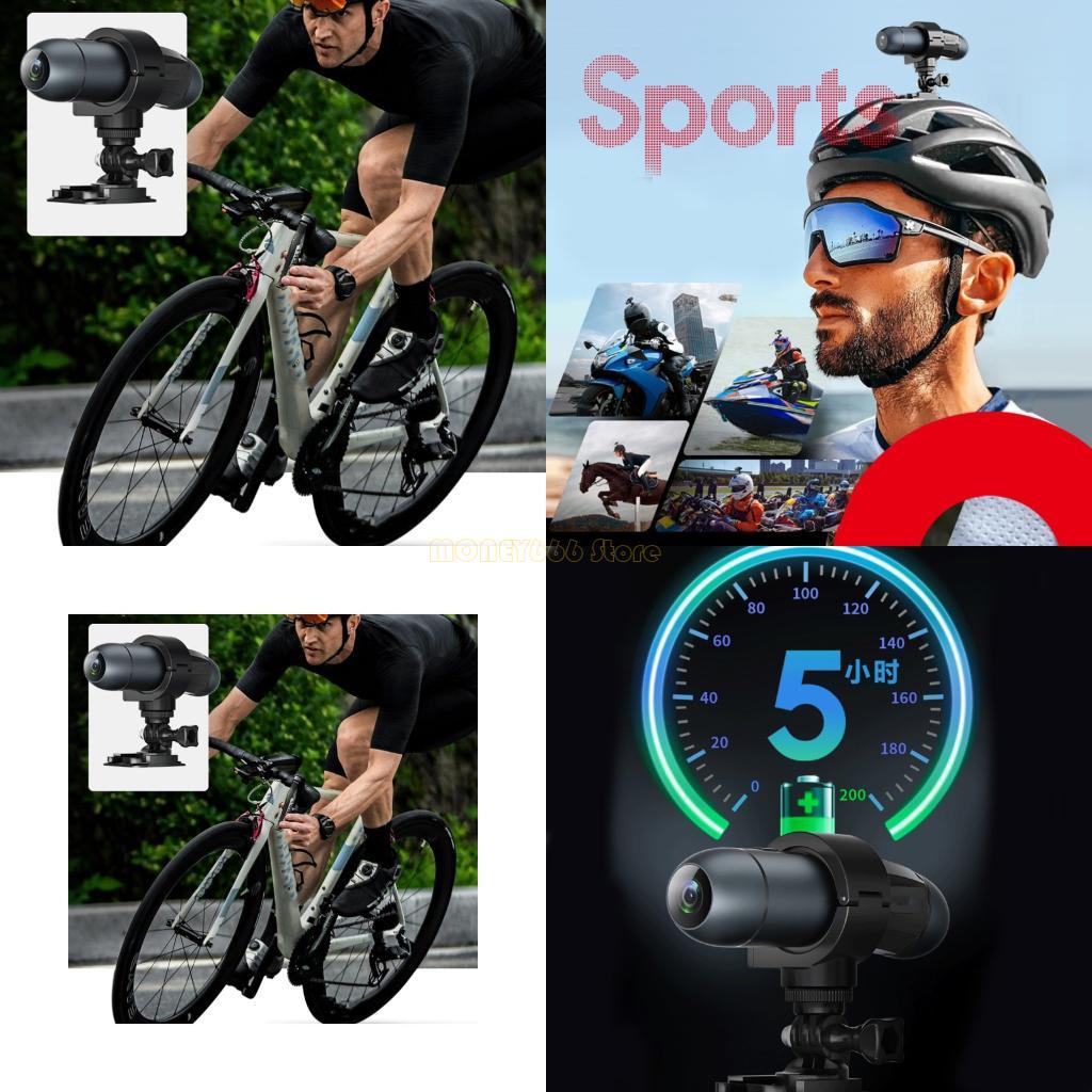F62C 4K Action Camera Double C - Mountain Biking App recension och pris