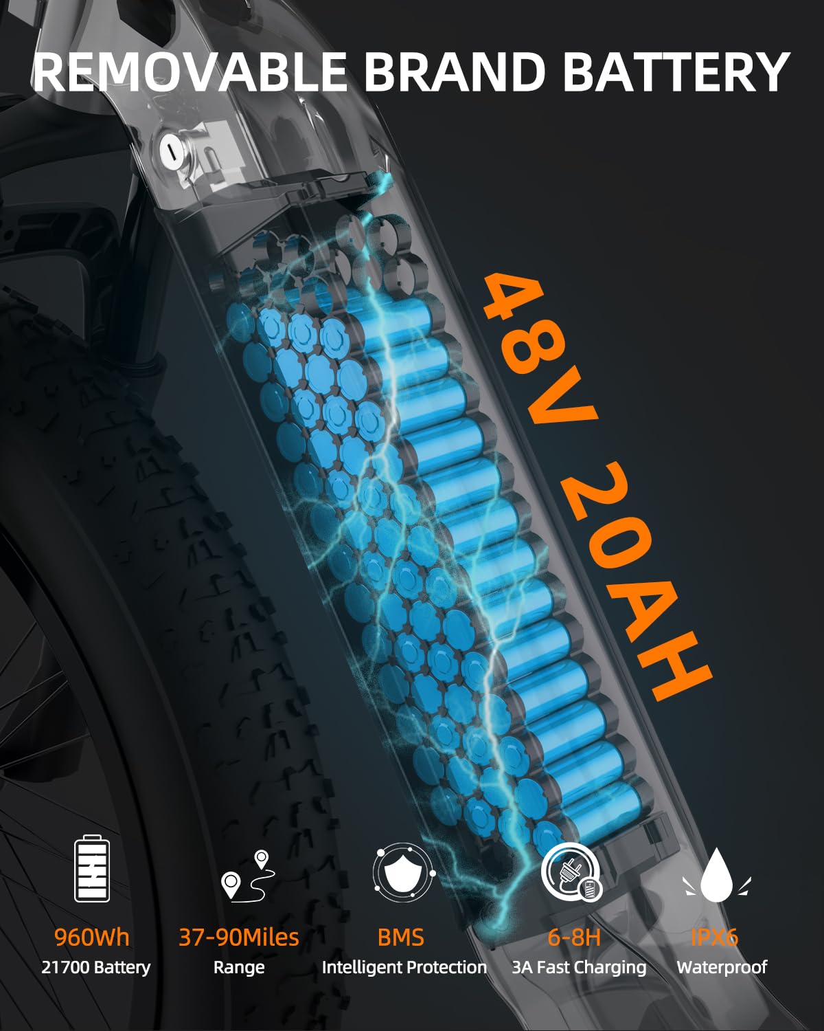 FREEDARE Electric Bike for Adu - Mountain Biking App recension och pris