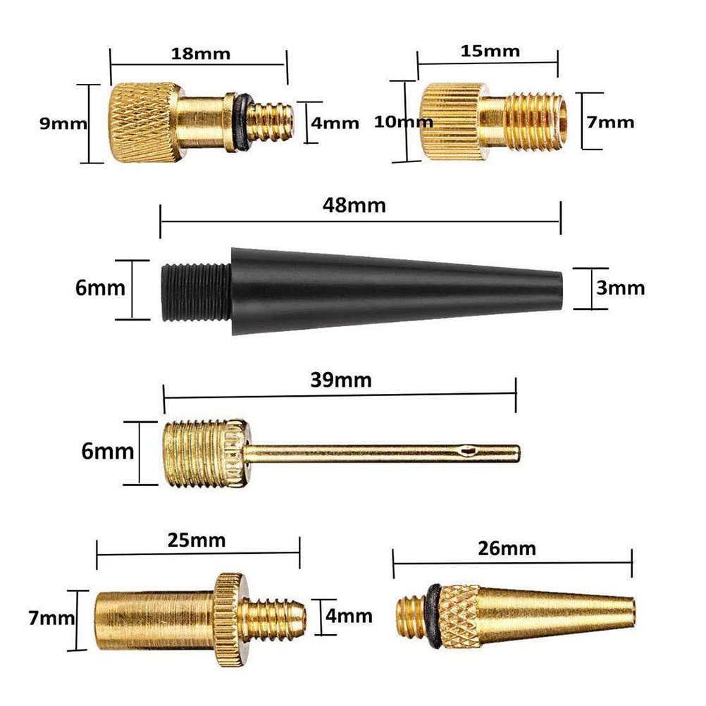 14Pcs Bike Valve Adapter Set C - Mountain Biking In The Uk recension och pris