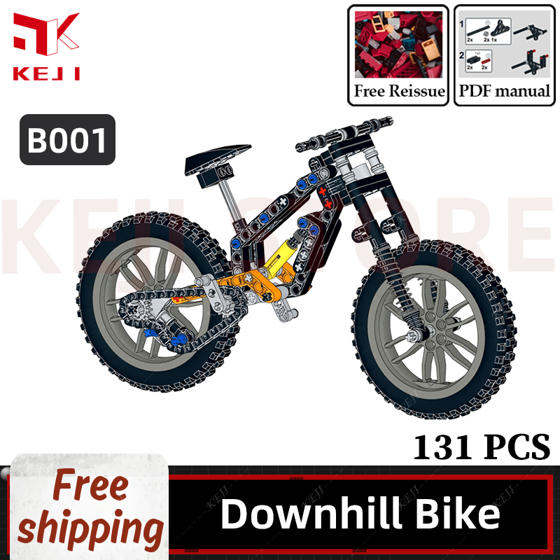 KEJI MOC Downhill Mountain Bik - Mountain Biking Gifts recension och pris