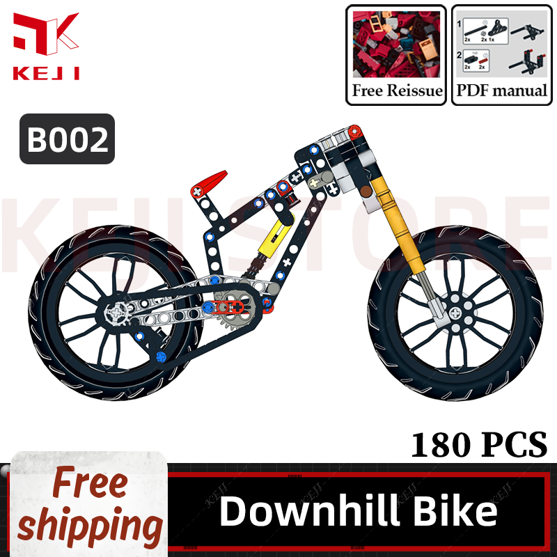KEJI MOC Downhill Mountain Bik - Mountain Biking Gifts recension och pris