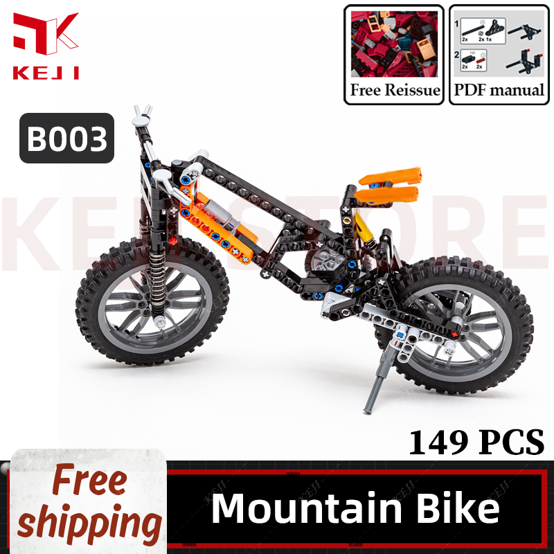 KEJI MOC Downhill Mountain Bik - Mountain Biking Gifts recension och pris