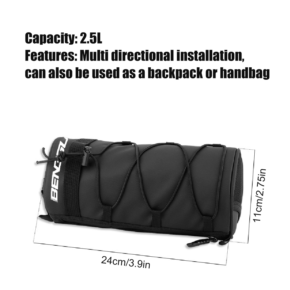 1PCS Bike Handlebar Bag Bicycl - Mountain Biking Oxford recension och pris
