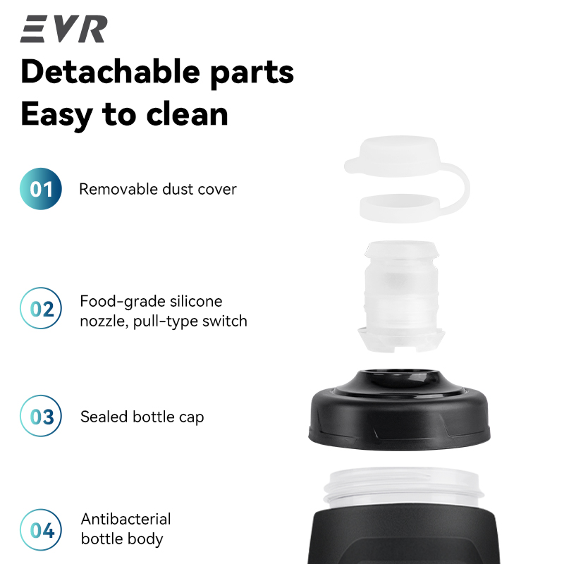 EVR 620ml Bicycle Water Bottle - Mountain Biking Water Bottle recension och pris