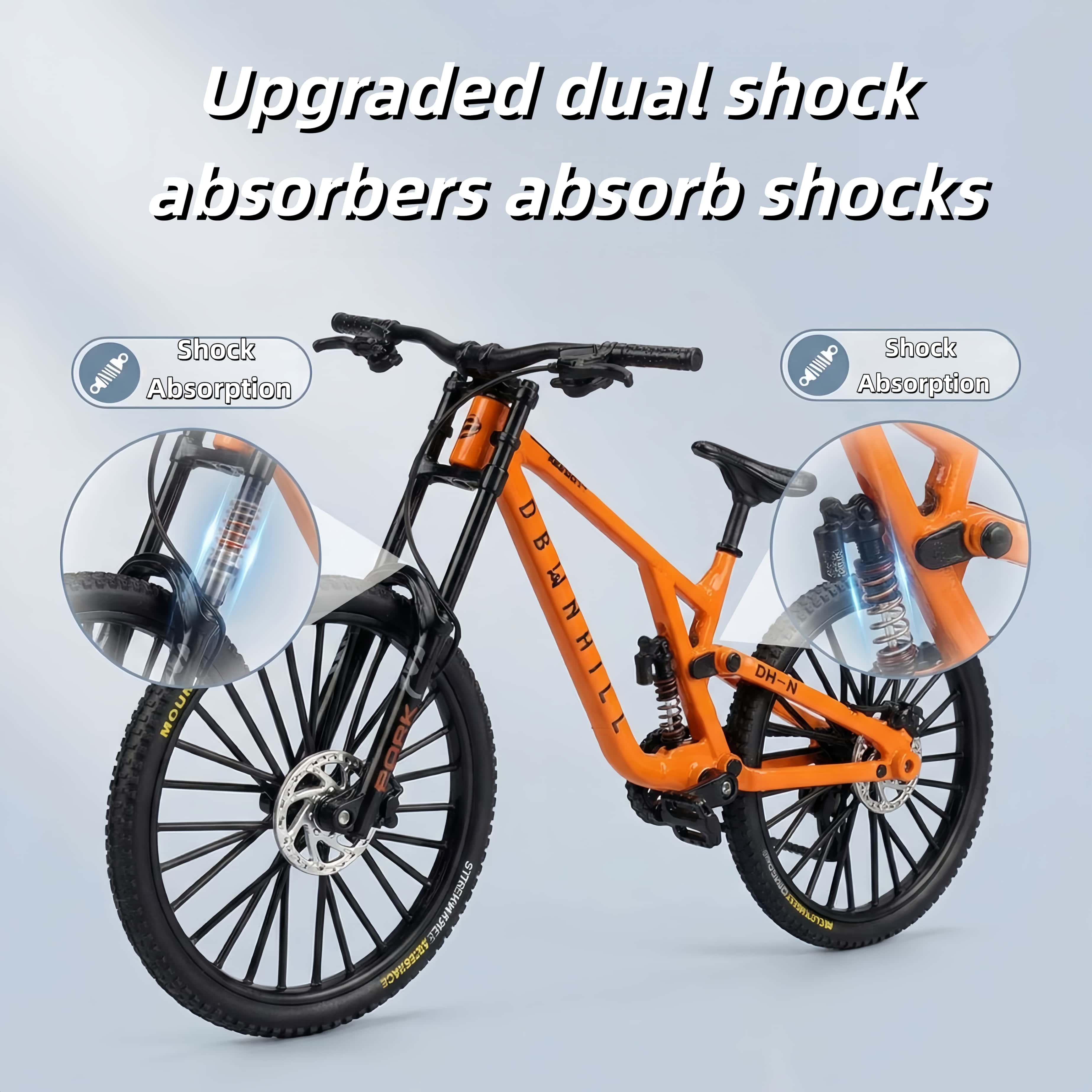 1:8 Scale Alloy Mountain Bike  - Mountain Biking Gifts recension och pris