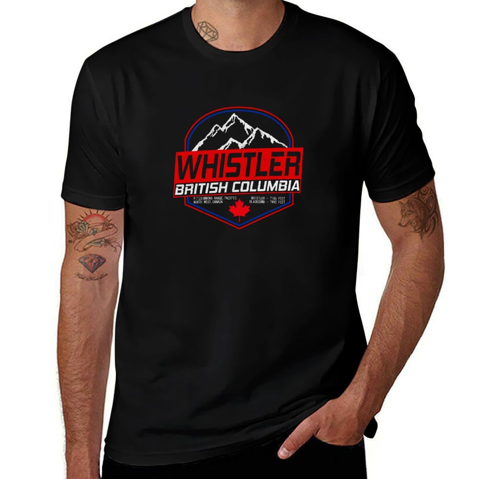 Retro Ski Whistler B.C Canada  - Mountain Biking Whistler recension och pris