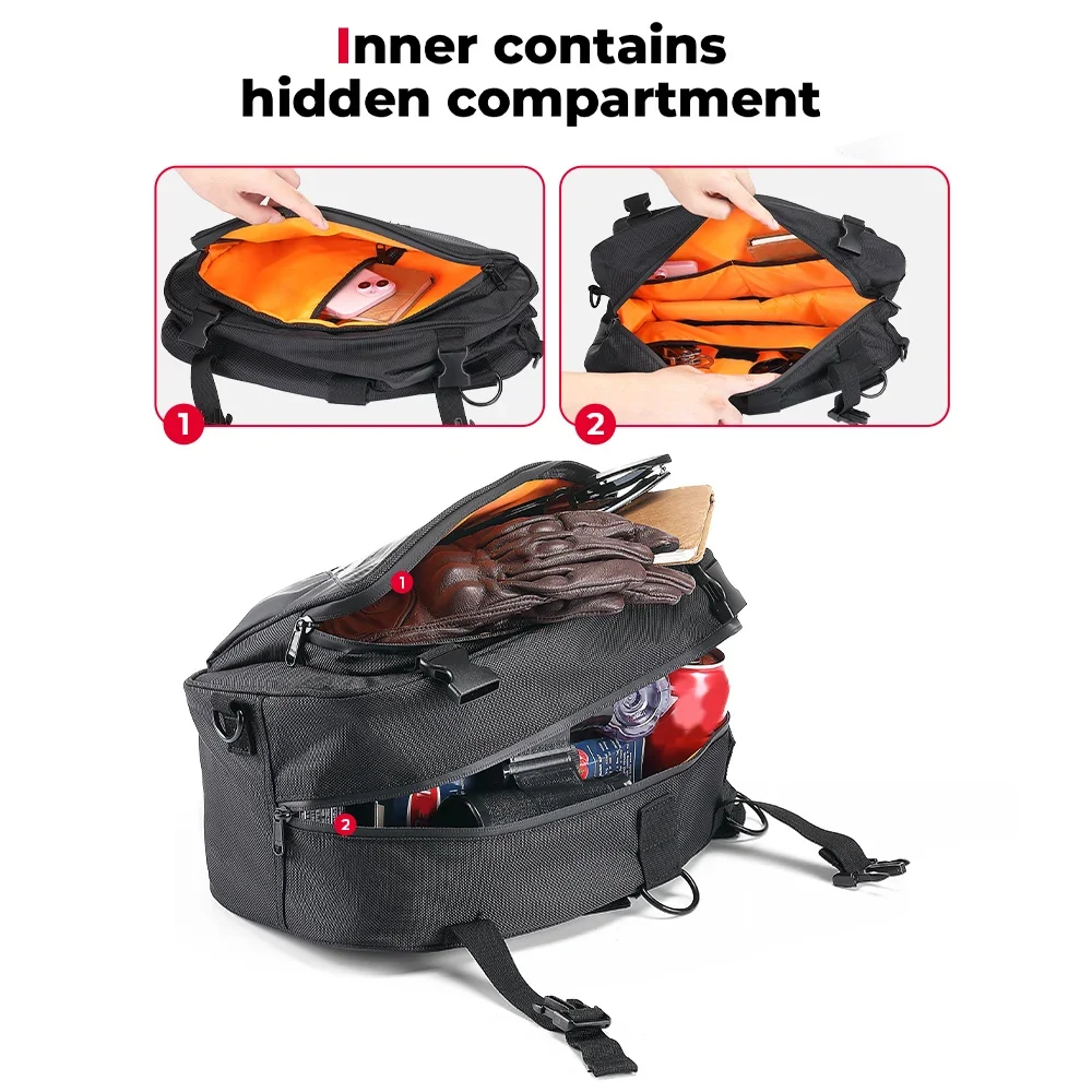 Motorcycle Saddlebags with Rai - Mountain Biking Oxford recension och pris